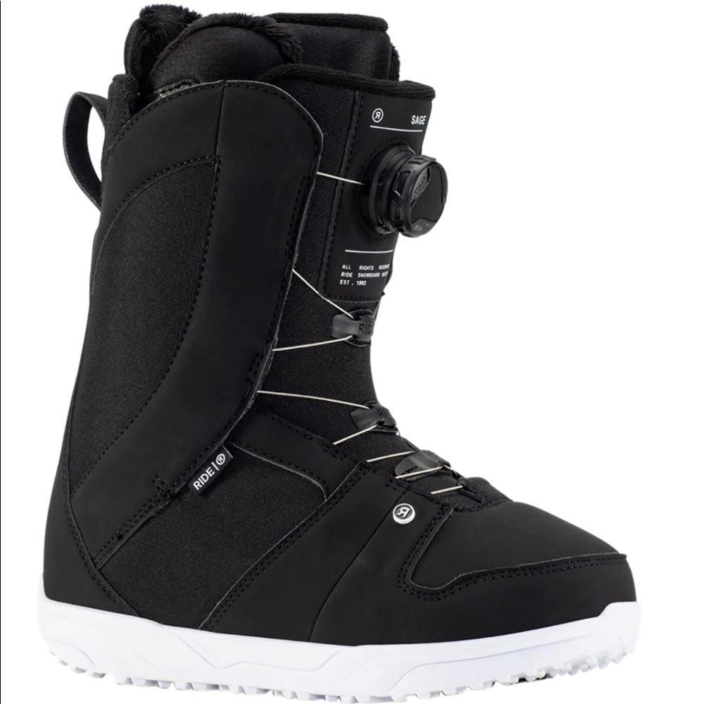 Ride Sage womens Snowboard Boots 7 LIKE NEW